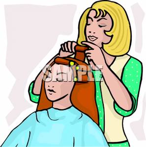 297x300 Hairdresser Clipart