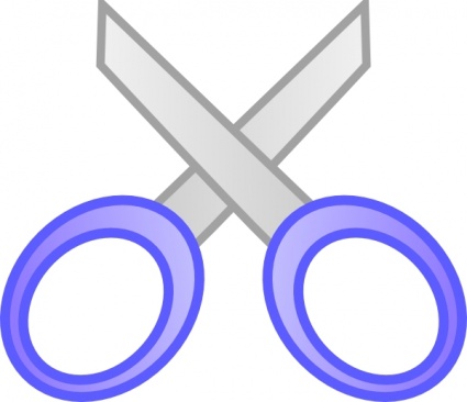 425x366 Hair Cutting Scissors Clip Art