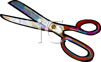 350x214 Royalty Free Scissors Clip Art, Objects Clipart