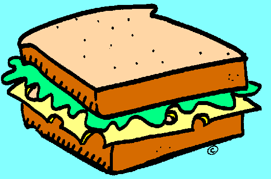 550x363 Half Sandwich Clipart Free Images 3