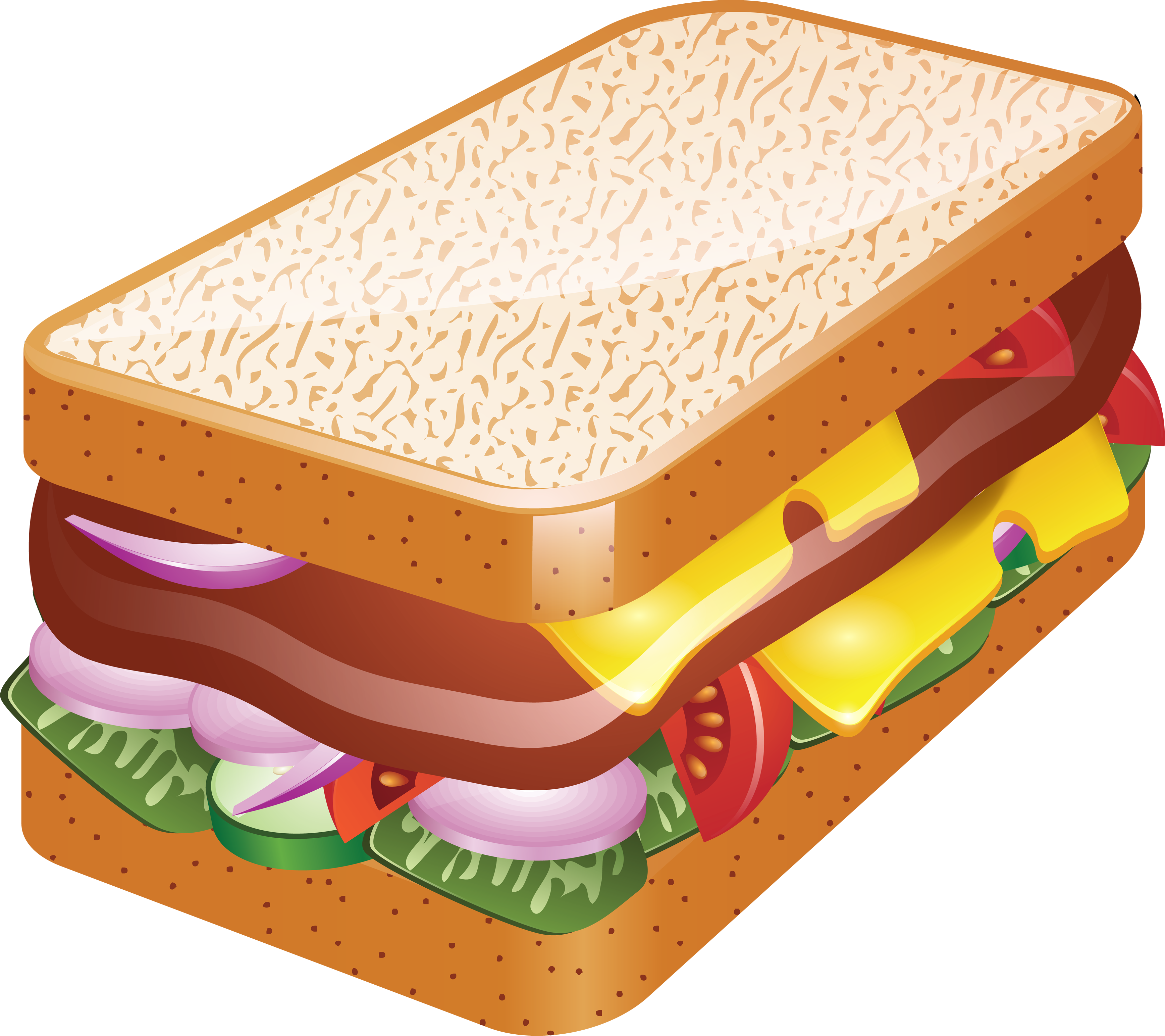 3473x3087 Sandwich Clip Art Free Clipart Images 4