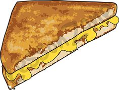 236x179 Half Sandwich Clipart Stock Vector Grilled Cheese Sandwich