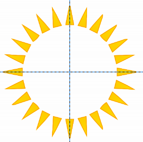 286x285 Half Sun Clipart