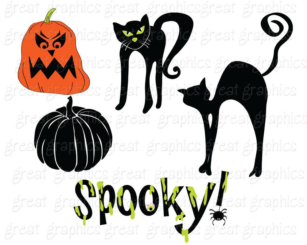 1000x800 Halloween Clipart Halloween Clip Art Halloween Digital Download