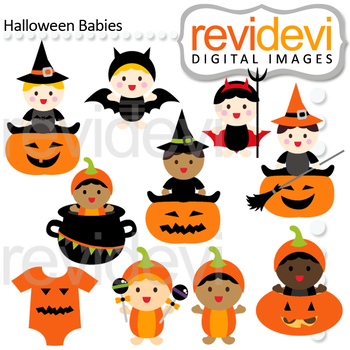 350x350 Halloween Clipart Bundle Halloween Baby Sock Monkey Clip Art By