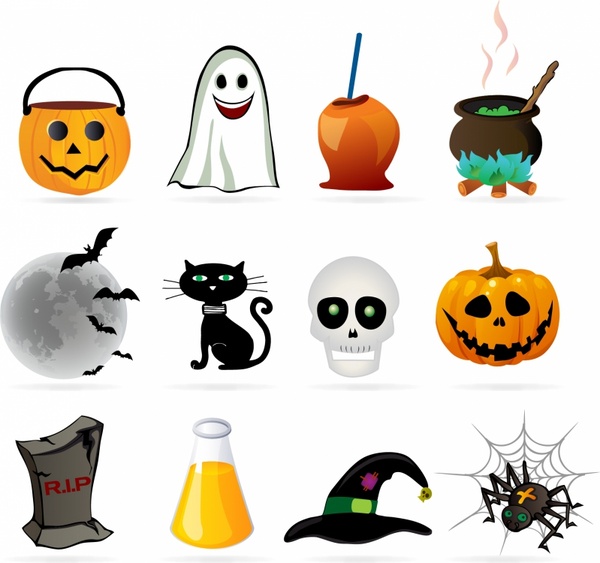 600x563 Halloween Free Vector Download (872 Free Vector) For Commercial