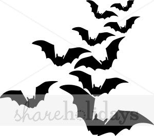 300x265 Black Bats Clipart Halloween Clipart Amp Backgrounds