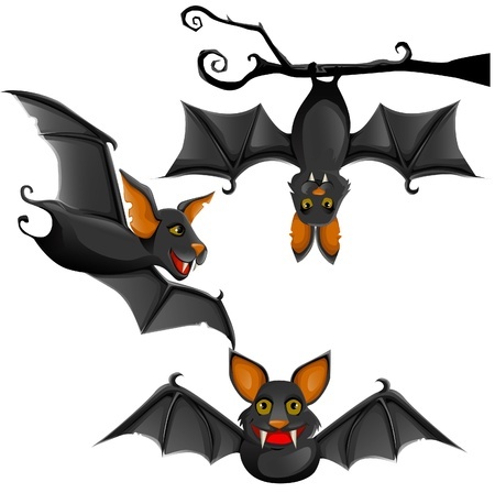 450x448 Funny Halloween Bats Halloween Amp Holidays Wizard