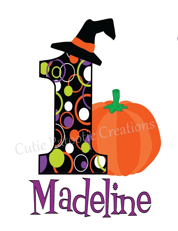 579x750 Personalized 1st First Birthday Halloween Pumpkin Tshirt Or Onesie