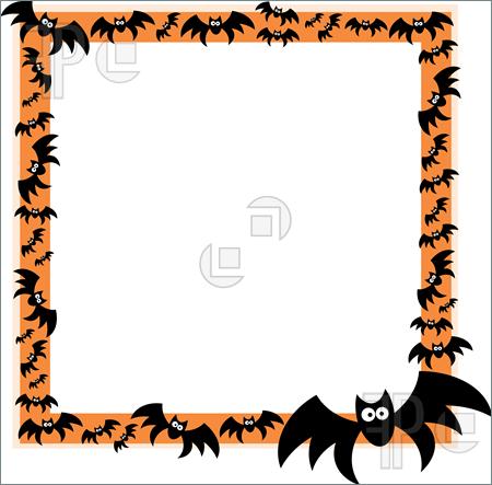 450x443 Halloween Borders Clipart