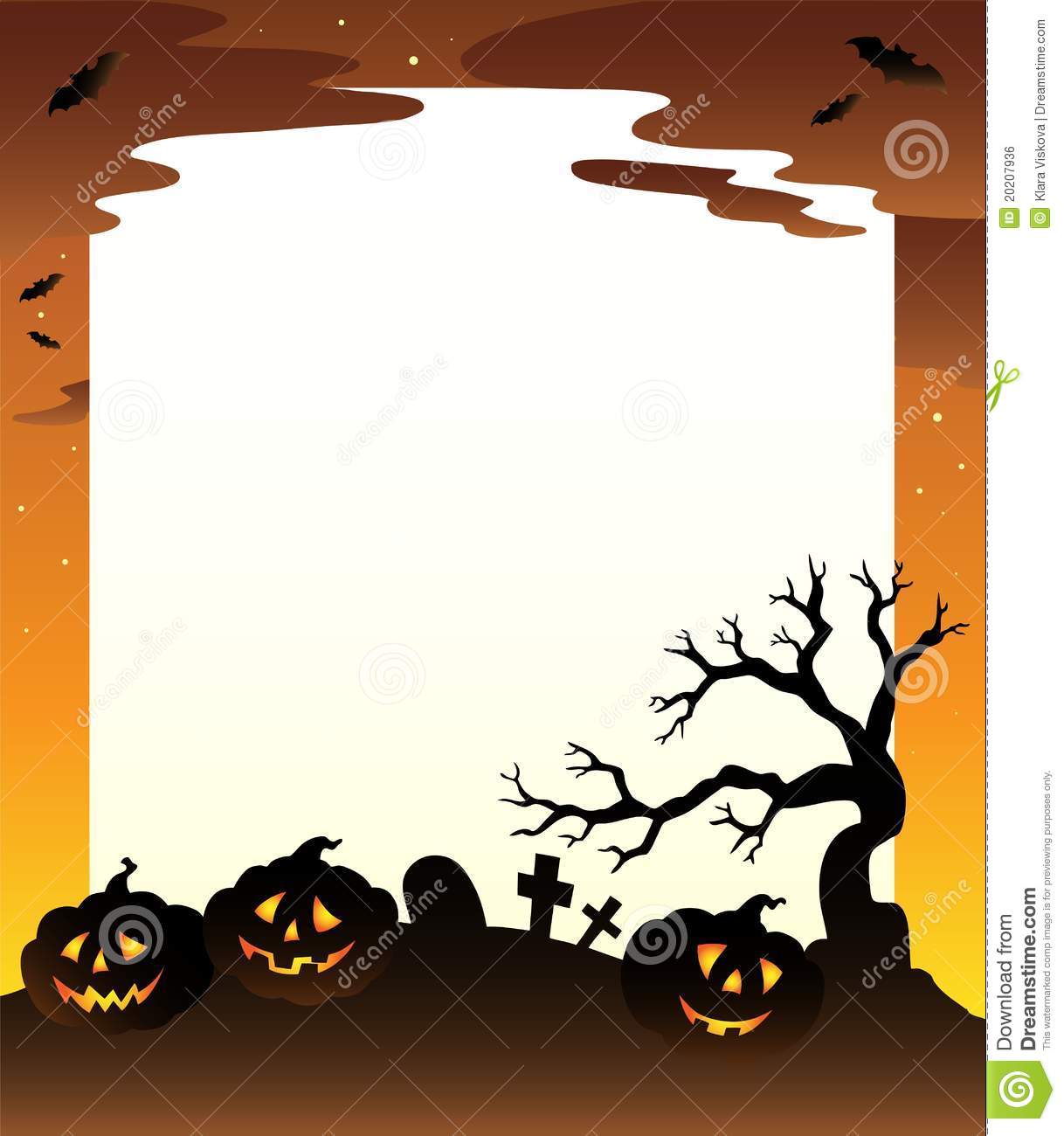 1218x1300 Cute Halloween Border Frame Free Clip Art For Halloween Picture