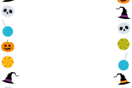 450x300 Halloween Birthday Clip Art Borders