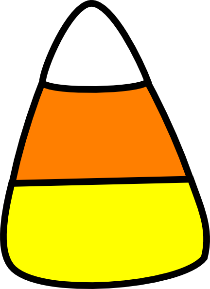 432x594 Halloween Candy Corn Clip Art