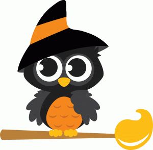 300x294 Great Gray Owl Clipart Cartoon Halloween