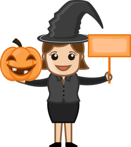 268x300 Witch Hat On Halloween Office Party