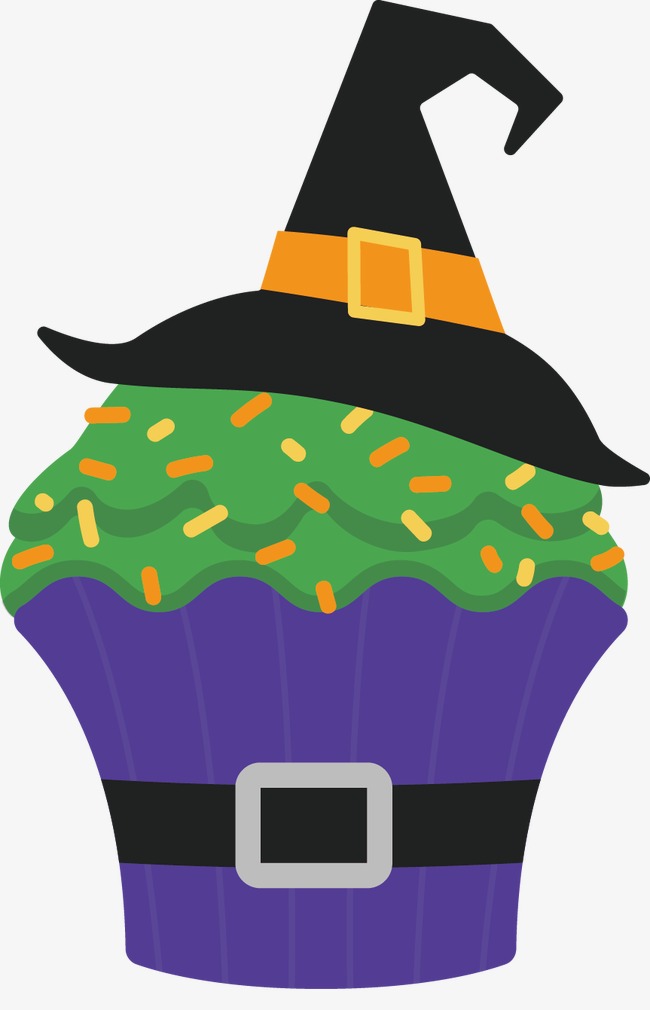 650x1010 Cartoon Halloween Cupcakes Png And Vector For Free Download