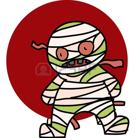 450x450 Hand Drawing Black And White Cartoon Halloween Royalty Free