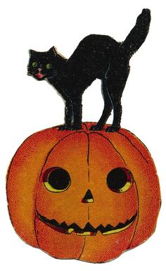 236x385 Vintage Halloween Clip Art Pretty Witch With Cat The Graphics