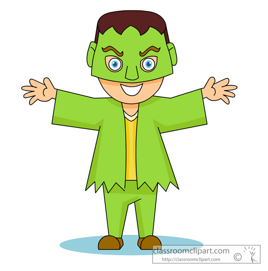 544x550 Halloween Monster Costume 913.jpg Halloween Clipart