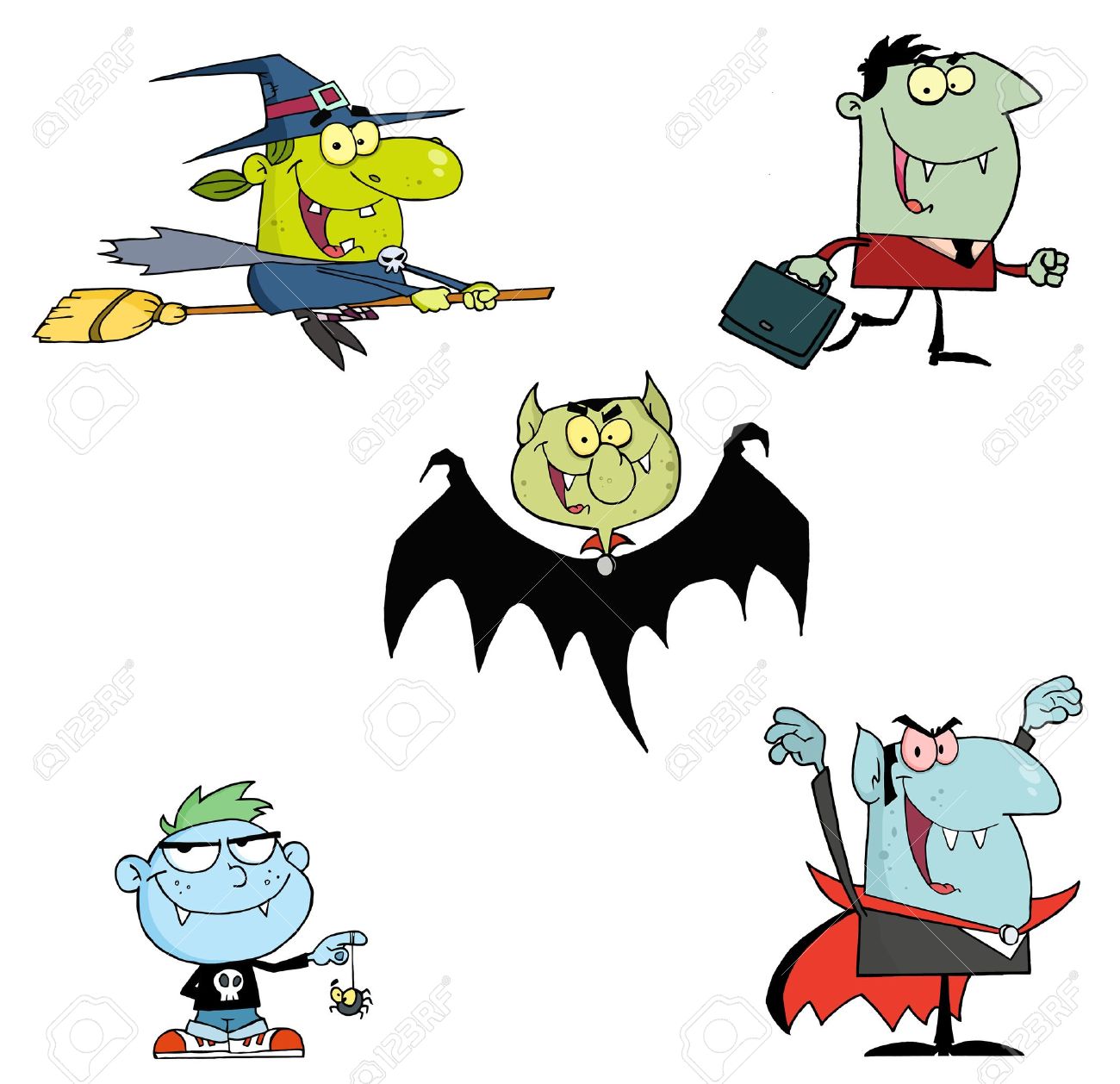 1300x1258 Halloween Character Monster Clipart