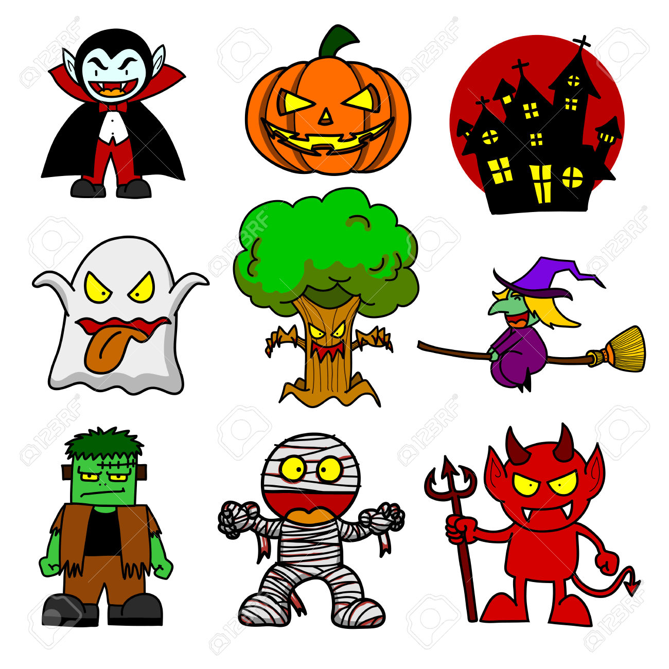 1300x1300 Images Of Halloween Cartoon Character