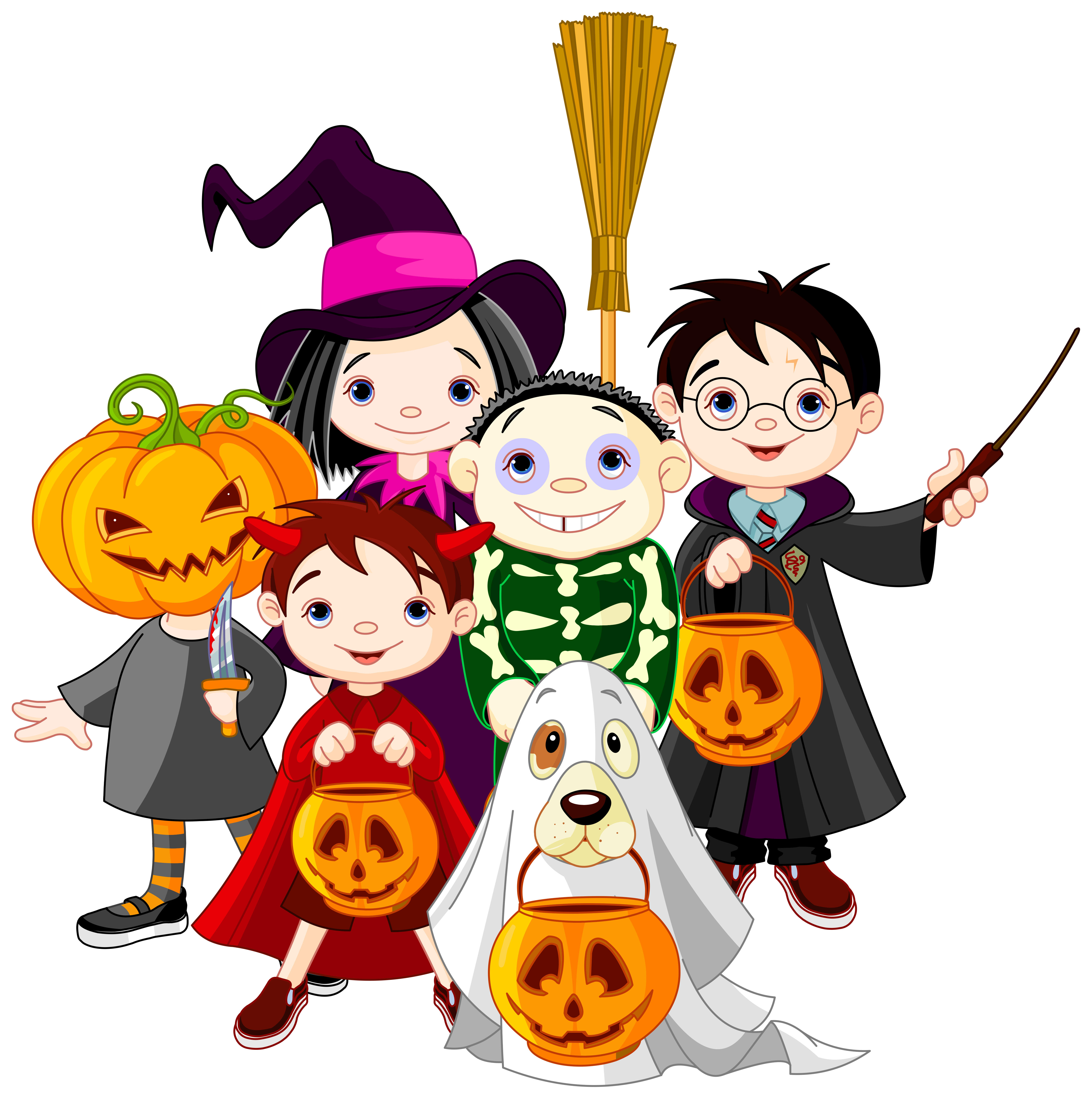 5068x5108 Clip Art Halloween Photo Album