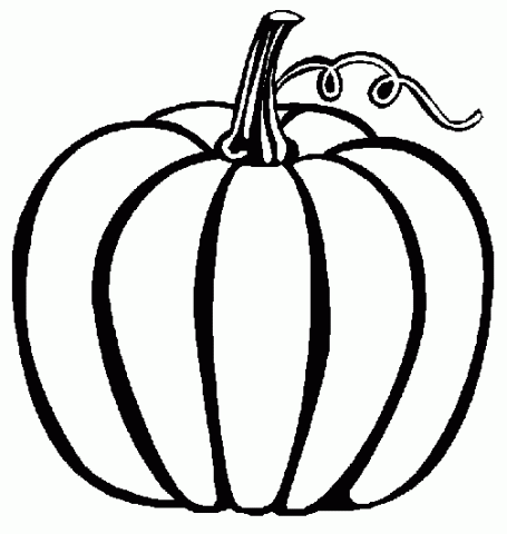 455x480 Pumpkin Clip Art Black And White Many Interesting Cliparts