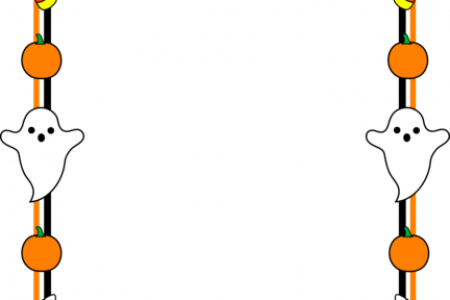 450x300 Cute Halloween Clip Art Borders