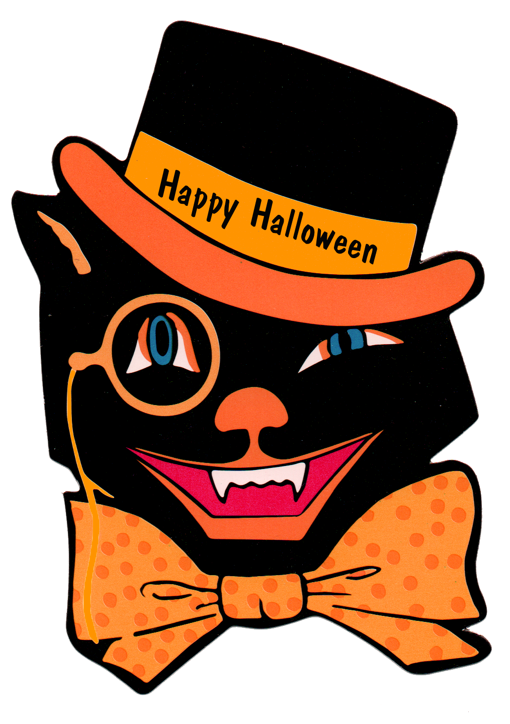 1014x1439 Free Printable Vintage Halloween Clip Art Fun For Christmas