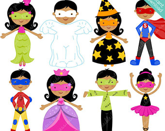 340x270 Halloween Party Favors Cute Digital Clipart Commercial Use