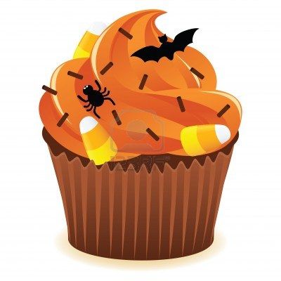 Halloween Cupcake Clipart