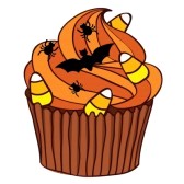 168x168 Halloween Cupcake Clipart Clipart Panda