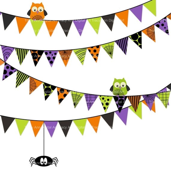 570x570 Halloween Banner Clip Art