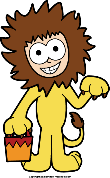 380x611 Halloween Clipart Lion