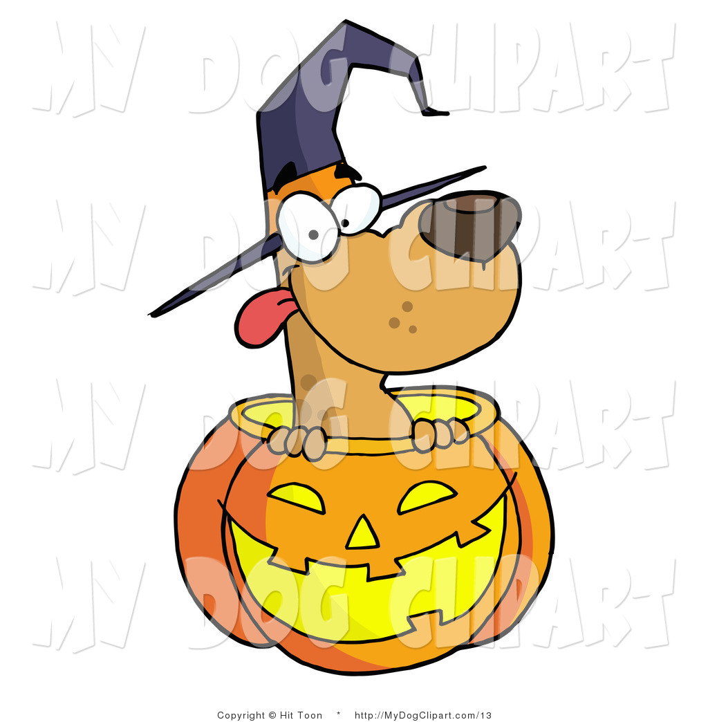 1024x1044 Clip Art Of A Halloween Pooch By Hit Toon