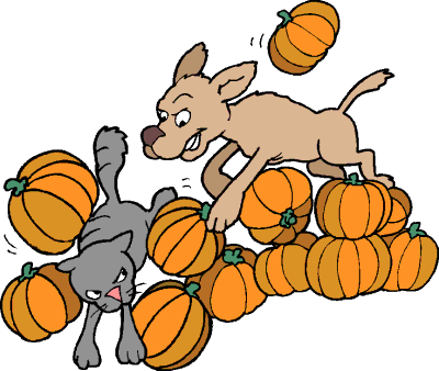 400x338 Dog Cliparts Pumpkins 203626