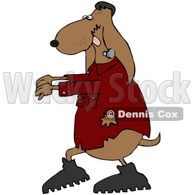400x400 Free (Rf) Clipart Illustration Of A Brown Frankenstein Halloween