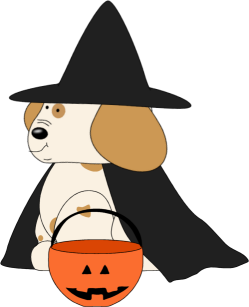 249x307 Halloween Puppy Clip Art