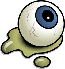 212x224 Eyeball Clipart Halloween