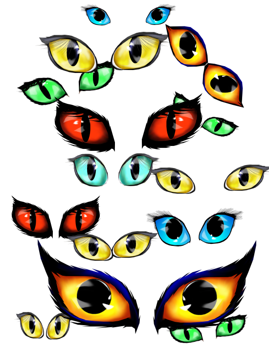 550x733 Eye Clipart Halloween