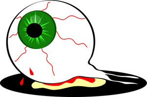 300x198 Eyeball Clipart Zombie