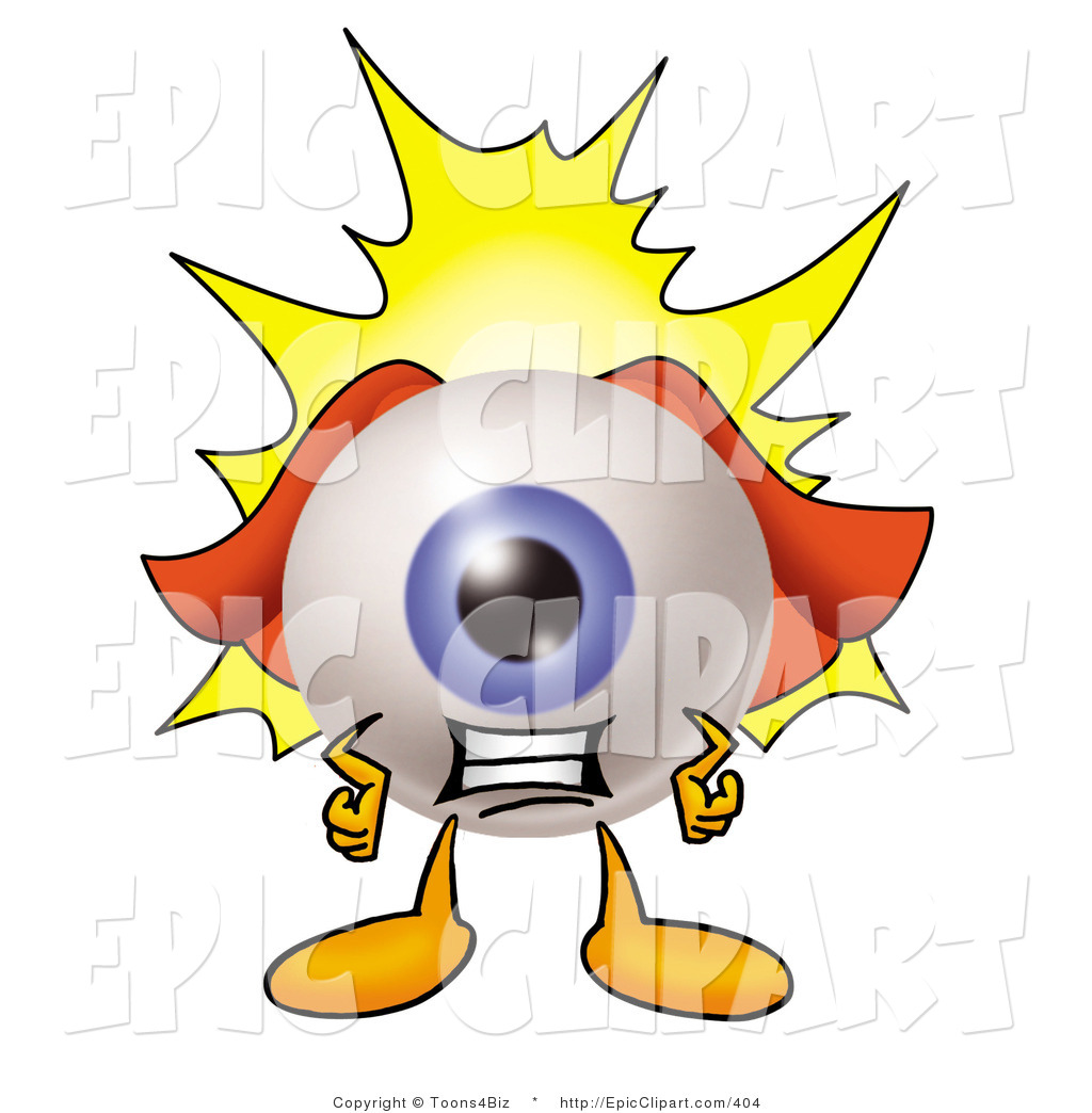 1024x1044 Cliprt Of Blue Eyeball Mascot Cartoon Character Dresseds