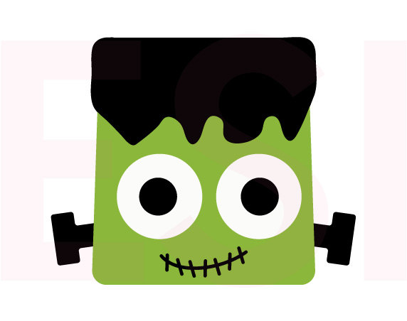 572x452 Frankenstein's Monster Svg Dxf Eps Halloween Cutting