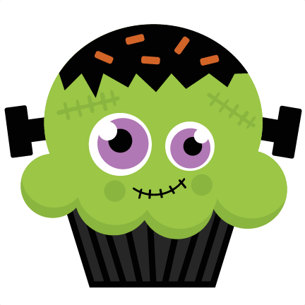 432x432 Frankenstein Cupcake Svg Cutting File Halloween Svg Cut Files