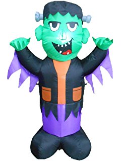 240x320 Halloween Inflatable 6' Frankenstein Yard Prop