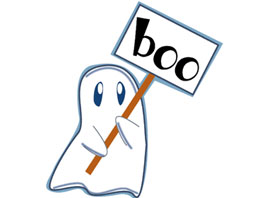 267x198 Ghostly Clipart Gost
