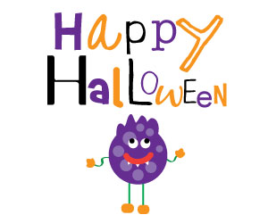 300x250 Free Halloween Clip Art Pumpkins Spiders Ghosts
