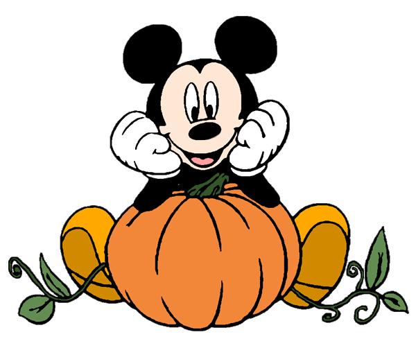 600x502 Mickey Mouse Halloween Clipart