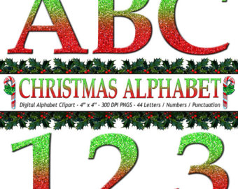 340x270 Alphabet Letter Clip Art For Christmas Fun For Christmas