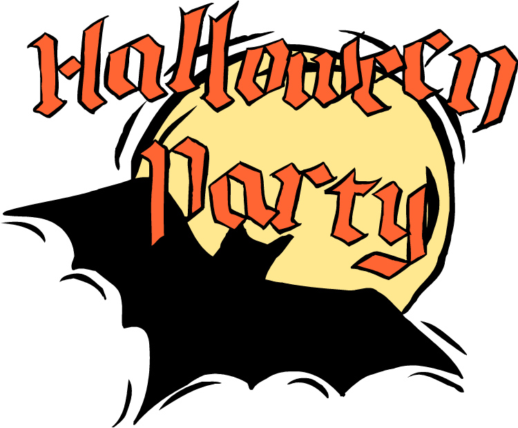 750x619 Kids Halloween Party Clipart